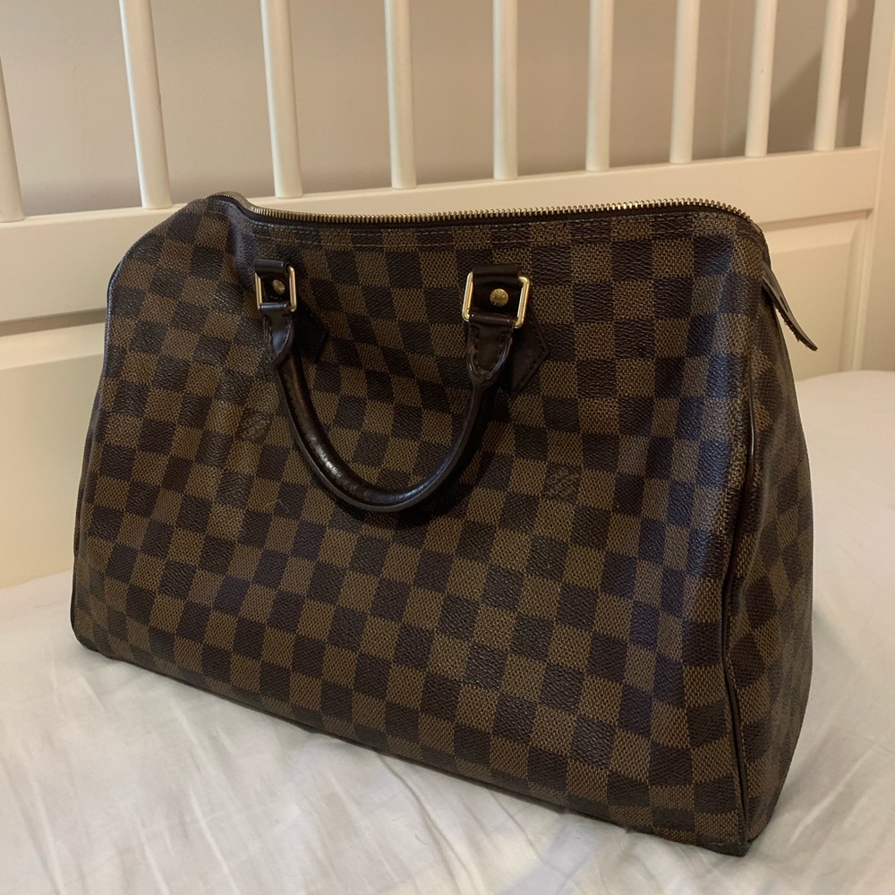 Louis Vuitton speedy 35 damier ebene